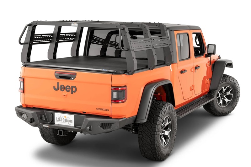 Lost Canyon Full Height Truck Bed Rack 2020-24 Jeep Gladiator JT - Click Image to Close